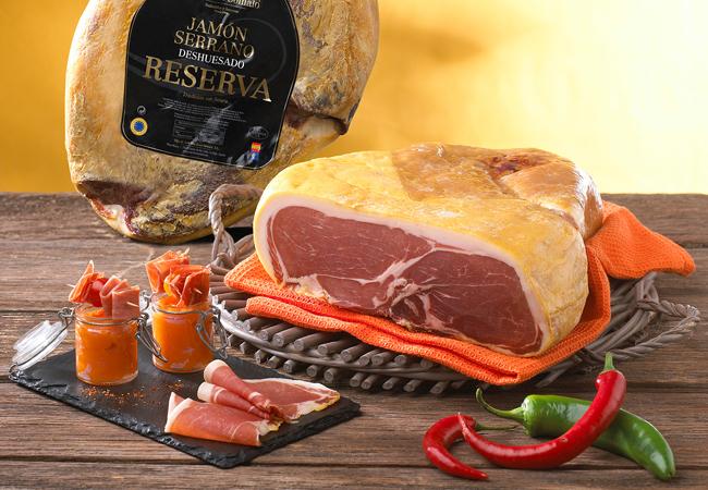 Coeur de jambon sec Serrano | jambon espagnol Maison Loste