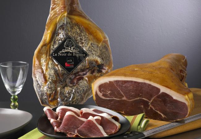 Le Noir de Bigorre | jambon sec Maison Loste