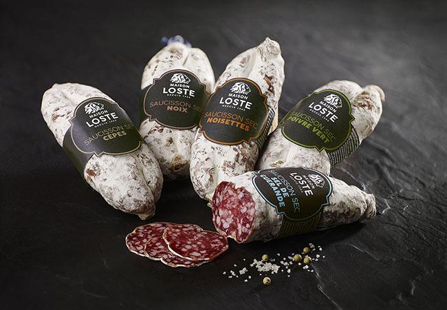 Saucisson sec de porc fermier Loste 250g